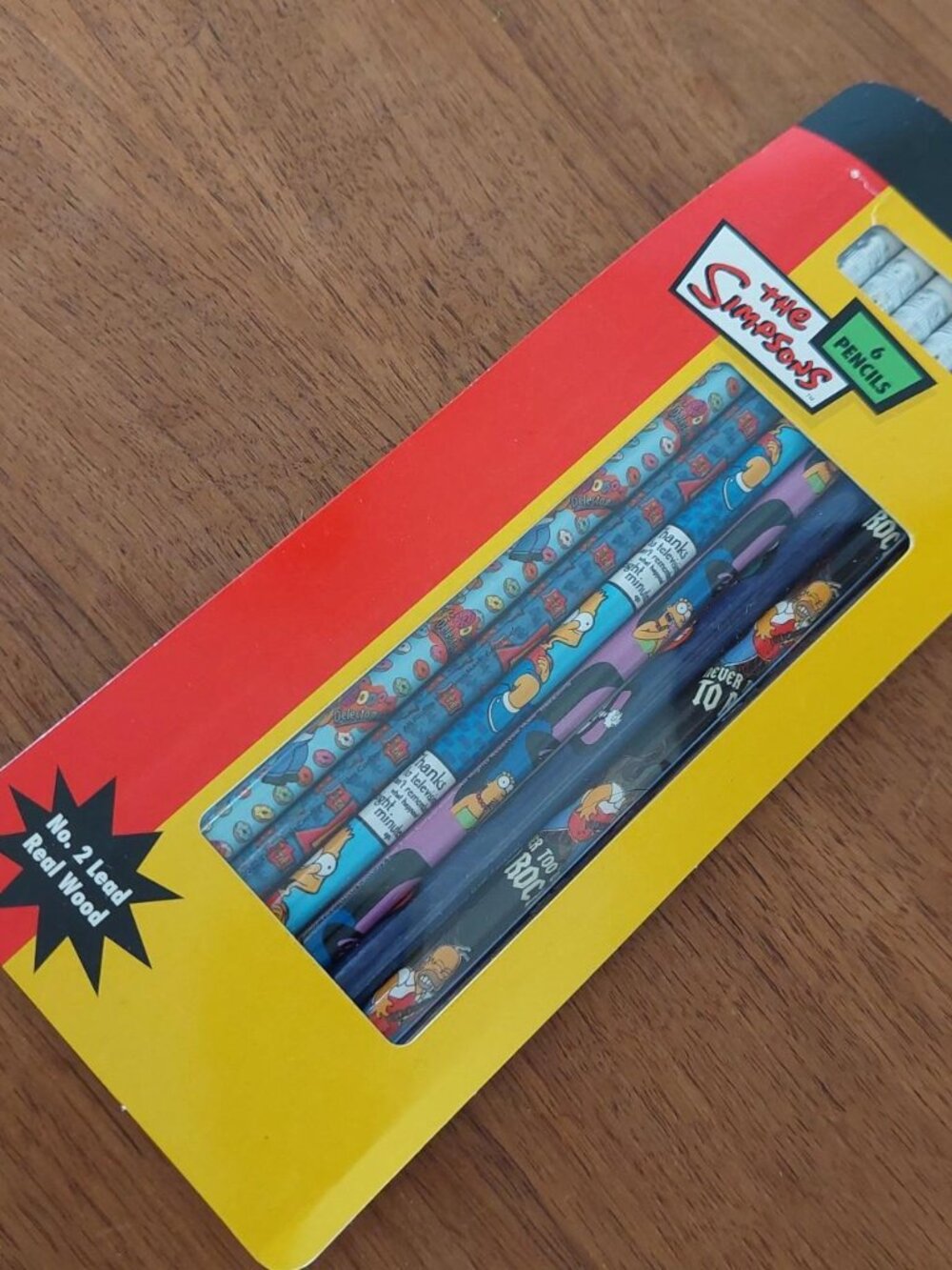 The Simpsons pencil set #simpsons #stationery #pencils